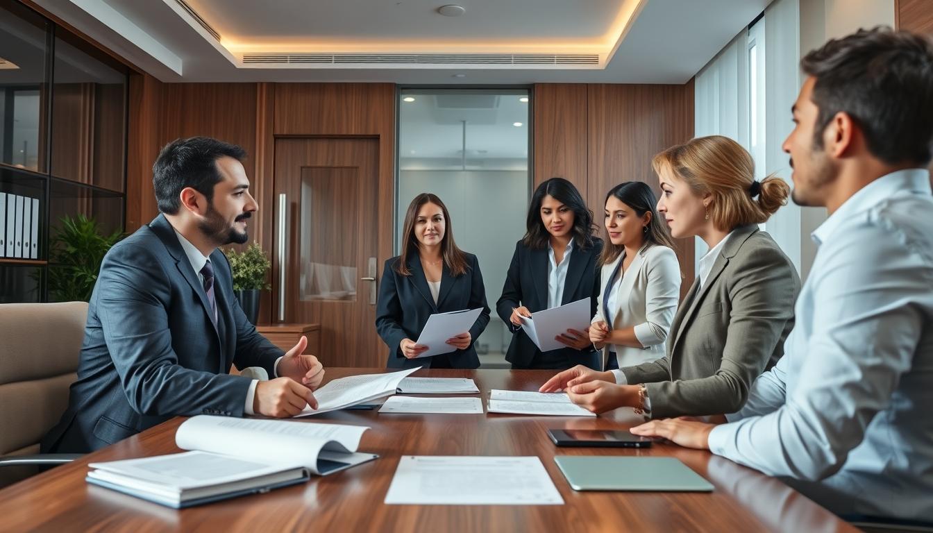 Senior legal support team